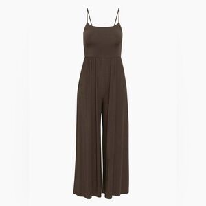 Aritzia Wilfred Rich Mocha Brown Women's Market Jumpsuit
